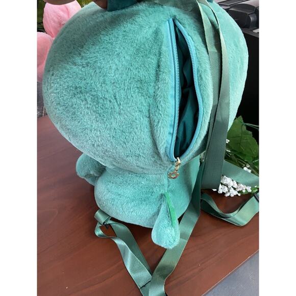 Sanrio Hello Kitty In Dino Costume Plush Backpack 2023 Approx. 15”X12" - Picture 8 of 10